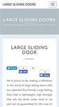 Mobile Screenshot of largeslidingdoor.com